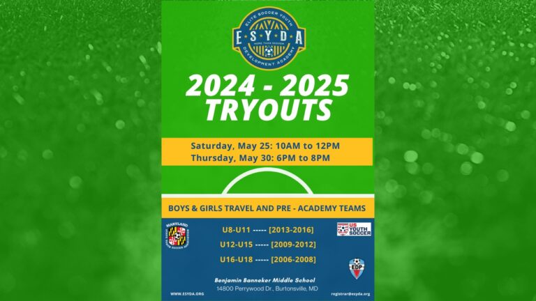 Elite Soccer Youth Development Academy Tryouts 2024-2025