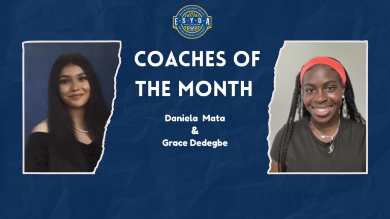 Coaches of the Month at Elite Soccer Youth Development Academy (ESYDA): Daniela Mata & Grace Dedegbe